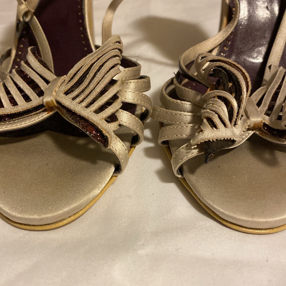 Stella McCartney strappy sandals heels size 39.5 - Picture 7 of 16